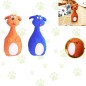 Chitaitoare model catel, diverse culori, cauciuc, inaltime 12 cm Chitaitoare model catel, diverse culori, cauciuc, inaltime 12 cm