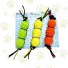 Jucarie de ros pentru catelusi, suprafata texturata, 20 cm, cauciuc