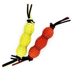 Jucarie de ros pentru catelusi, suprafata texturata, 20 cm, cauciuc