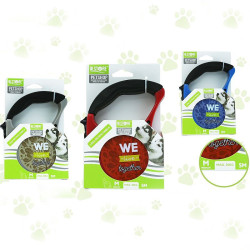 Lesa retractabila, caine talie medie, 5 m, maxim 20 kg, marime M, diverse culori