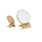 Oglinda cosmetica, suport din lemn, inaltime 18 cm Oglinda cosmetica, suport din lemn, inaltime 18 cm