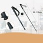 Bat telescopic pentru trekking, inaltime reglabila 50-110 cm, aluminiu, negru Bat telescopic pentru trekking, inaltime reglabila 50-110 cm, aluminiu, negru