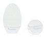 Oglinda cosmetica, forma ovala, picior de sustinere, 29x17 cm Oglinda cosmetica, forma ovala, picior de sustinere, 29x17 cm
