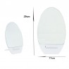 Oglinda cosmetica, forma ovala, picior de sustinere, 29x17 cm