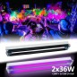 Corp neon dublu cu lampi UV, lumina blacklight Corp neon dublu cu lampi UV, lumina blacklight