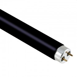 Corp neon dublu cu lampi UV, lumina blacklight