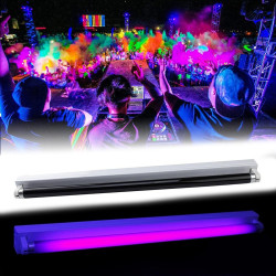 Tub 8W T5 pentru lampa ultravioleta blacklight, lumina neagra