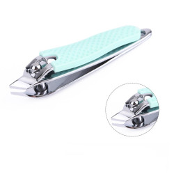 Set 3 ustensile pentru manichiura si pedichiura, 9.5 cm, otel inoxidabil si plastic