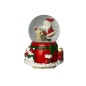 Decoratiune glob Craciun, muzica si lumini, baza rotativa, efect de zapada, RESIGILAT Decoratiune glob Craciun, muzica si lumini, baza rotativa, efect de zapada, RESIGILAT