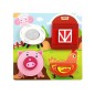 Puzzle educativ din lemn 3D, 18 x 18 x 8.5 cm, multicolor, diverse modele Puzzle educativ din lemn 3D, 18 x 18 x 8.5 cm, multicolor, diverse modele