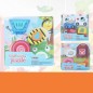 Puzzle educativ din lemn 3D, 18 x 18 x 8.5 cm, multicolor, diverse modele Puzzle educativ din lemn 3D, 18 x 18 x 8.5 cm, multicolor, diverse modele