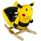 Balansoar multifunctional, model Albinuta, leagan cu spatar si centura de siguranta, 12 luni+