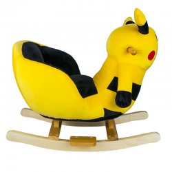 Balansoar multifunctional, model Albinuta, leagan cu spatar si centura de siguranta, 12 luni+