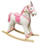 Balansoar Unicorn, sunete trap, captusit cu plus, inaltime 68 cm, cu baterii Balansoar Unicorn, sunete trap, captusit cu plus, inaltime 68 cm, cu baterii