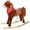 Calut balansoar din plus, Lucky, sunete si miscare, inaltime 78 cm