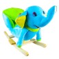 Elefant balansoar din plus, pentru bebelusi, fotoliu cu centura de siguranta, comutator ON/OFF Elefant balansoar din plus, pentru bebelusi, fotoliu cu centura de siguranta, comutator ON/OFF
