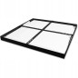 Aplica LED SMD 40W, panou luminos 3200lm, 60x60 cm, carcasa aluminiu, rama neagra