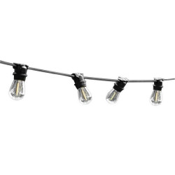 Ghirlanda luminoasa pentru 10 LED-uri interconectabile, interior/exterior, IP44, lungime cablu 10 m