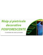 Nisip si Pietre Decorative Fosforescente - Decoratiuni Glow